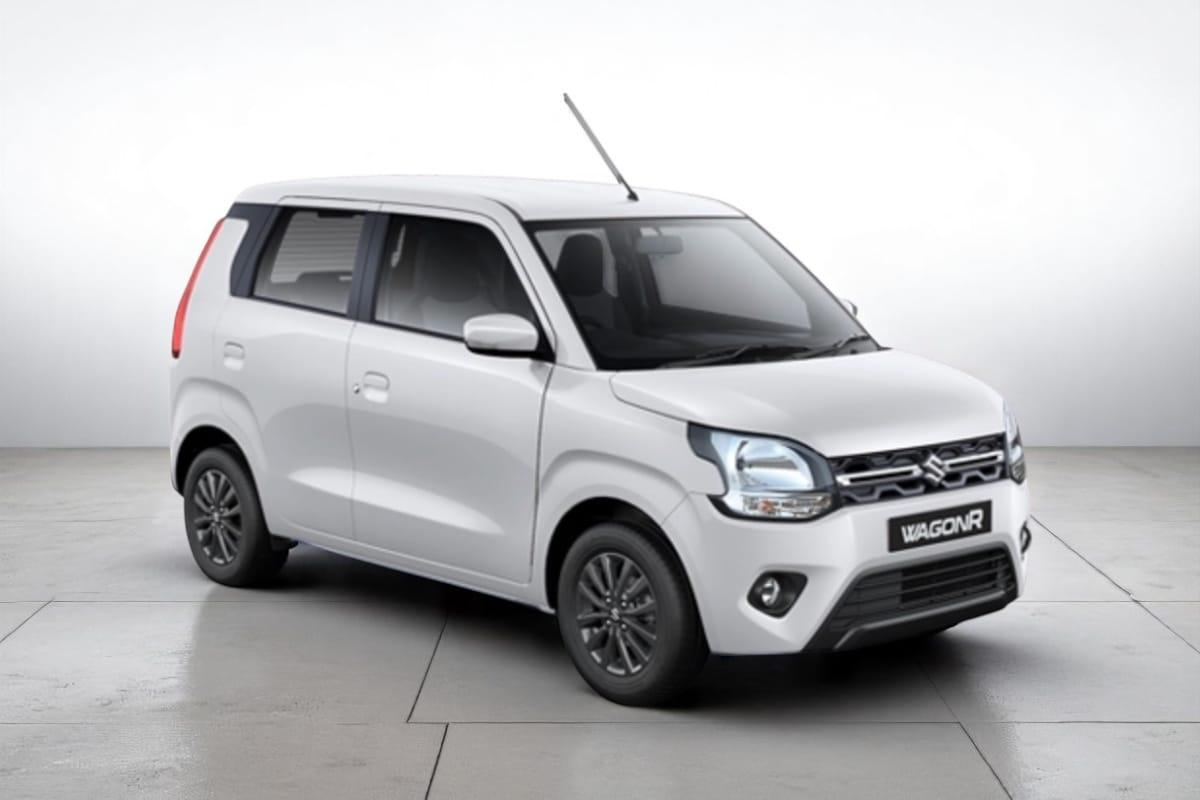 White Maruti Wagon R